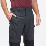 Decathlon Forclaz MT100 Erkek Gri Modüler Dayanıklı 2'si 1 Arada Outdoor Trekking Pantolon