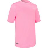 Decathlon OLAIAN Çocuk UV Korumalı Kısa Kollu Sörf Tişörtü - Pembe - 100 - 4 - 5 Yaş - Neon Pembe