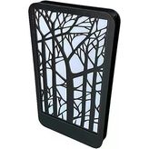 Deco-7004 Led Işıklı Ağaç Desenli Ahşap Dekor