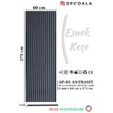 DECOALA Mdf Ahşap Akustik Duvar Paneli 60 X 275 Cm (ANTRASİT)