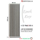 DECOALA Mdf Ahşap Akustik Duvar Paneli 60 X 275 Cm - SONOMO