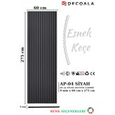 DECOALA Mdf Ahşap Akustik Duvar Paneli 60x275 Cm - Siyah