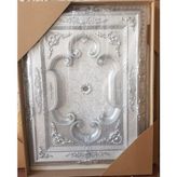 Decogold 90*120 cm Gümüş Saray Tavan Göbek