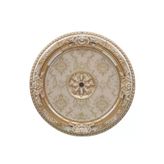 Decomarket Decozza Oval 90Cm Bronz Saray Tavan Göbek