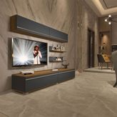 Decoraktiv EKO 5 Mdf Std Pera Antrasit Tv Ünitesi