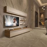 Decoraktiv Eko 5 Mdf Std Pera Beyaz Tv Ünitesi