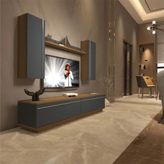 Decoraktiv EKO 5DB Mdf Std Pera Antrasit Tv Ünitesi