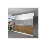 Decoraktiv Smart 280 Mdf Hazır Mutfak Dolabı Pera Beyaz