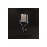Decorev DC 4771 Krom Vidasız Montaj Tekli Askı