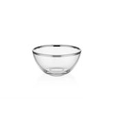 Decorıum Cam Kase 20 Cm Dalıa Platın M04187