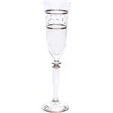 Decorium Flut Şampanya Kadehi 6 Parça Pera Platin Ars 503
