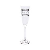 Decorium Flut Şampanya Kadehi 6 Prc Pera Platin M00545