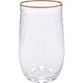 Decorium Meşrubat Bardağı 6 Parça Morano Altın M01124