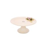 Decorium Servis Tabağı Ayaklı 21 cm Florina, Krem