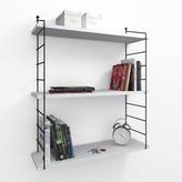 Decormet Armoni 3'lü Beyaz Duvar Rafı