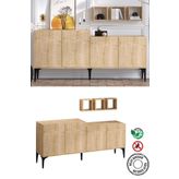 Decormet Dec-20059 Magne Safir Meşe Konsol