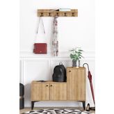 DECORMET Simon Ayakkabılık ASKILIKLI KAPAKLI GİRİŞ MOBİLYASI
