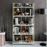Decorotika Tinleys Gold Kitaplık