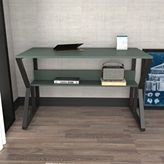 Decorotika Wake Silva Siyah Çalışma Masası