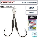 Decoy Dj-90 Light Jigging Çiftli Asist İğnesi #2 (2 Adet)