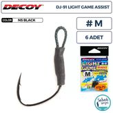 Decoy Dj-91 Light Game Tekli Asist İğnesi #M (6 Adet)