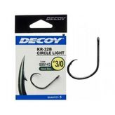 Decoy KR-32B No:2-0 Circle Light Black Nickel Olta İğnesi