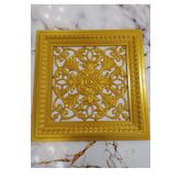 DECOZZA Saray Tavan 60 Cm Gold Panel Led Döşenebilir Asma Tavan Uyumlu