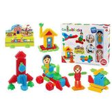 Dede 03315 100 Parça Kaktüs Bloklar Puzzle
