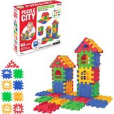 Dede Puzzle City 64 Parça Şehir Temalı