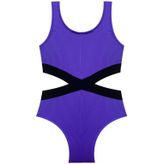 Deep Beach DB200568CM Mor Kız Çocuk Mayokini