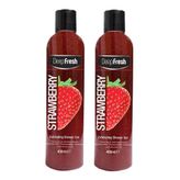 Deep Fresh 2x400 ml Çilek Aromalı Arındırıcı Duş Jeli