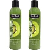 Deep Fresh 2x400 ml Kivi Aromalı Arındırıcı Duş Jeli
