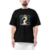 Def Leppard Hysteria Oversize Siyah Tişört - M