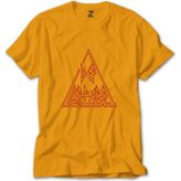 Def Leppard Logo 2 Sarı Tişört Liyada - M