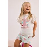 DeFacto %100 Pamuk Fitilli 2'li Ekru Pijama Takımı Kız Bebek H9307A526SM - Ekru-ER233 - 12 - 18 Ay