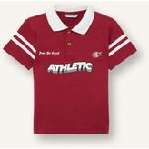 DeFacto %100 Pamuk Oversize Kısa Kollu Polo Tişört Erkek Bebek G7483A526SM - Bordo-BR468 - 5 - 6 Yaş