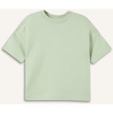 DeFacto %100 Pamuk Regular Fit Kısa Kollu Açık Yeşil Tişört Erkek Bebek H4177A526SM - Yeşil-GN1207 - 3 - 4 Yaş