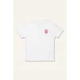 DeFacto %100 Pamuk Relax Fit Çiçekli Penye Kısa Kollu Mor Beyaz Tişört Kız Bebek H8229A526SM - 2 - 3 Yaş