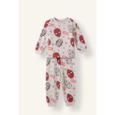 DeFacto %100 Pamuklu Marvel Lisanslı Beli Lastikli Pijama Takımı Erkek Bebek F4579A526AU - Gri-GR470 - 9 - 12 Ay