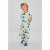 DeFacto 2'li Pijama Nane Yeşili Takım Erkek Bebek H5618A526AU - Yeşil-GN1181 - 2 - 3 Yaş