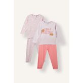 DeFacto 4'lü Pijama Takımı Kız Bebek