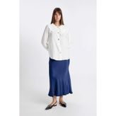 DeFacto A Kesim Basic Saten Maxi Etek D3904axns