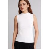 DeFacto Basic Kolsuz Tunik D4894AX26SP - Ekru-ER105 - 3XL
