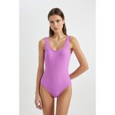 DeFacto C0931AX24SM Fall in Love Regular Fit Siyah Kadın Mayo