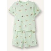 DeFacto Desenli Fitilli Kaşkorse 2'li Pijama Takımı Erkek Bebek H4030A526HS - Yeşil-GN1094 - 9 - 12 Ay