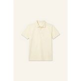DeFacto E9504AX26SP Sarı-YL238 %100 Pamuk Regular Fit Polo Tişört