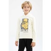 DeFacto Erkek Çocuk Regular Fit Kapüsonlu Sweatshirt