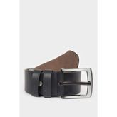 DeFacto Erkek Dikdörtgen Toka Suni Deri Jean Kemeri X3808AZNS - Siyah-BK23 - 110 cm