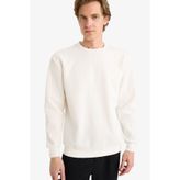 DeFacto Erkek Sweat F9854AX/WT32 OFF WHITE