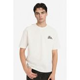 DeFacto Erkek T-shirt C6532AX/ER105 ECRU